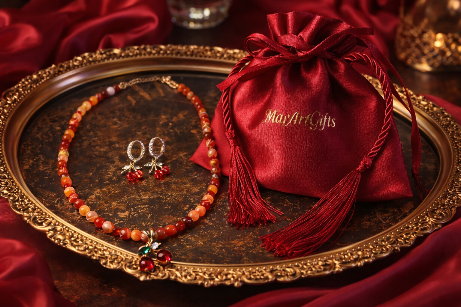 Cherry Charm Set